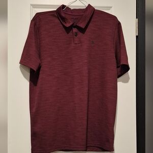Men's Maroon Polo Shirt Hurley LG